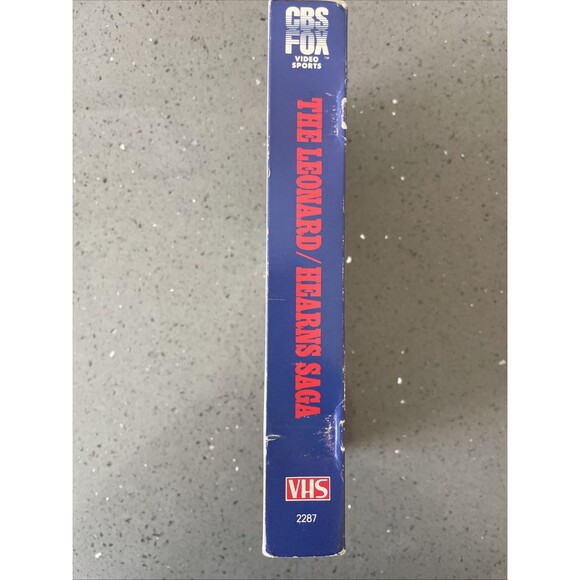 The Leonard/Hearns Saga CBS FOX VHS - Picture 4 of 7
